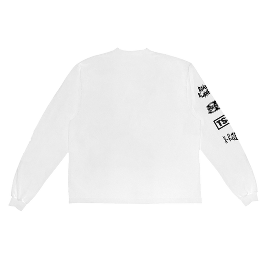 TEN SAM STAN WHITE LONGSLEEVE