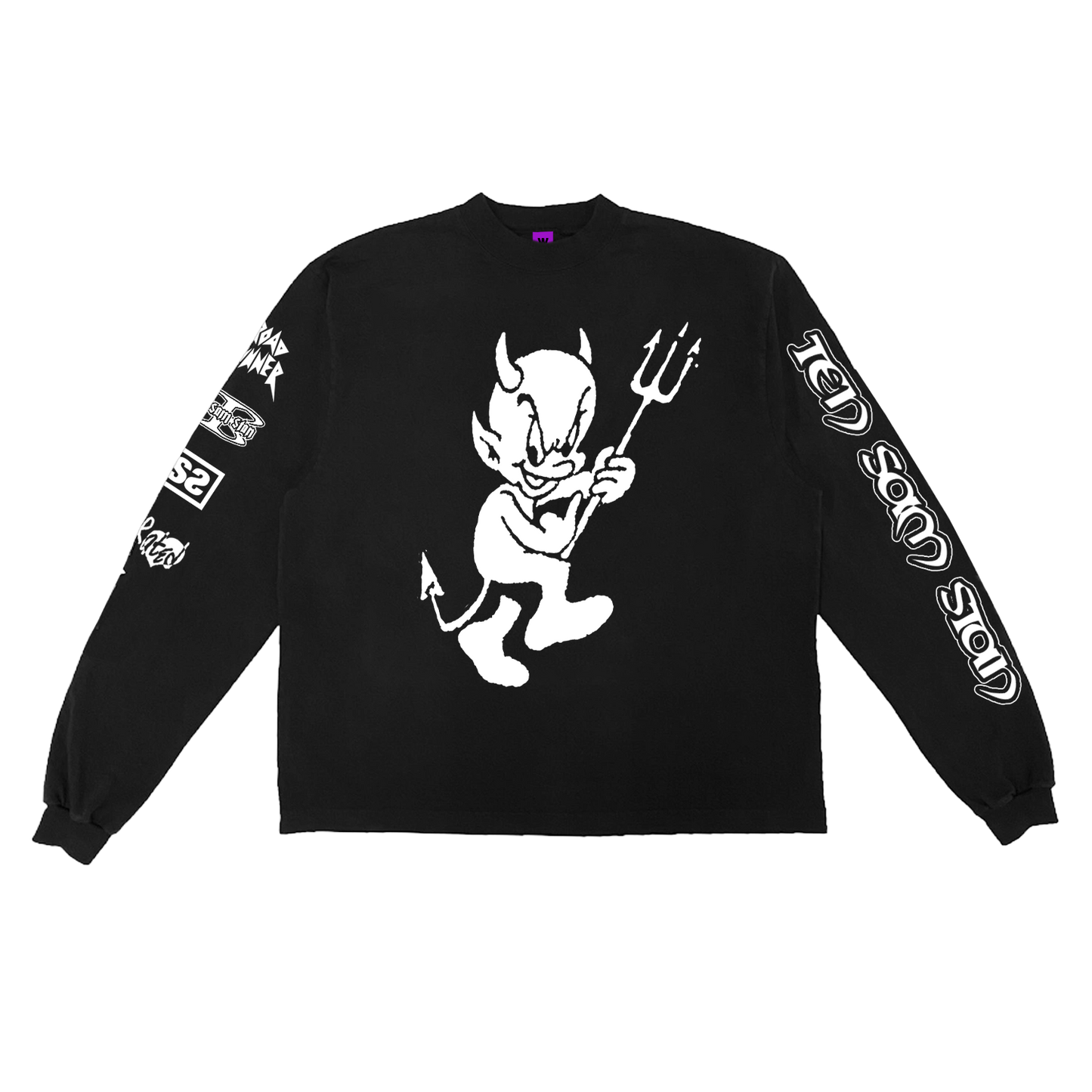 TEN SAM STAN LONGSLEEVE BLACK