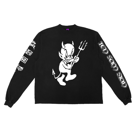 TEN SAM STAN LONGSLEEVE BLACK